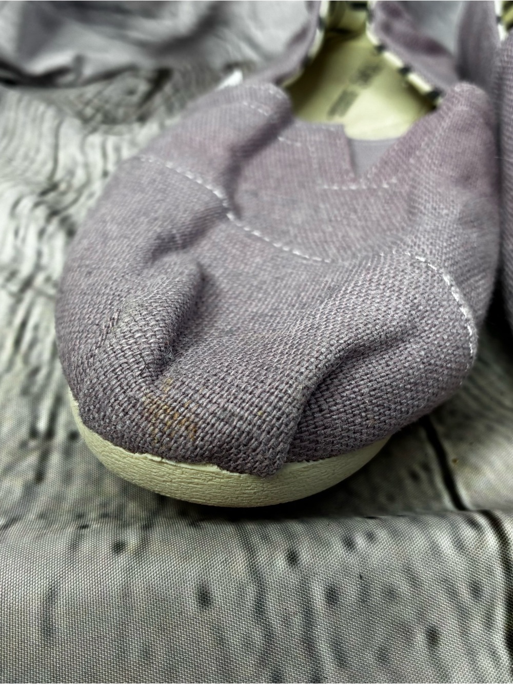 TOMS Women's Alpargata Cloudbound Slip-On Sneakers Flats Elderberry Sz 9 AS IS - Picture 4 of 10